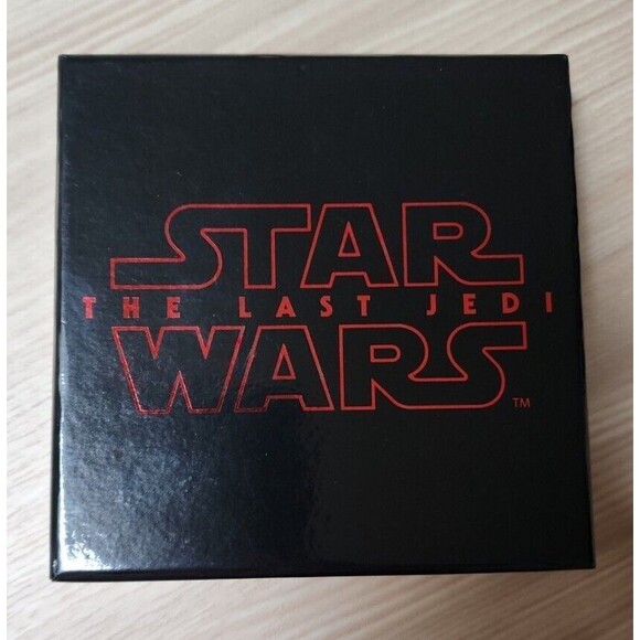 Disney Star Wars BB-8 Rebel Logo Jumbo 3.5” Pin The Last Jedi LE 1000 New - Picture 2 of 2